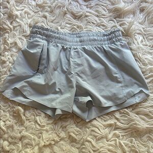 Athleta Women's Athletic Shorts in Light Gray